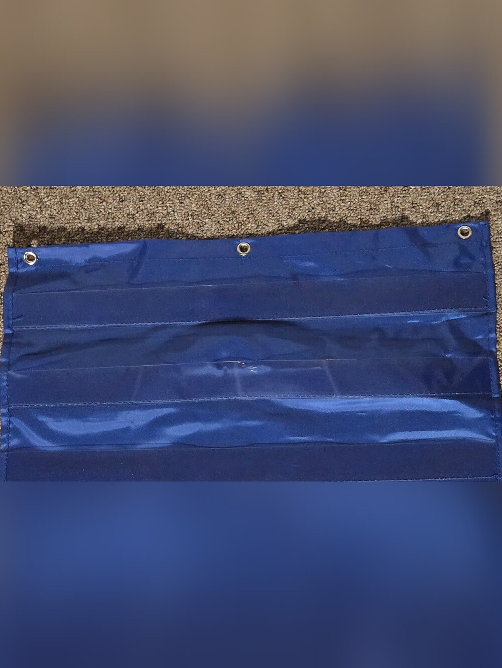 Blue Pocket Chart - Picture 2 of 4